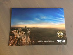 copertina calendario 2018 officina del sole fan club the sun rock music band